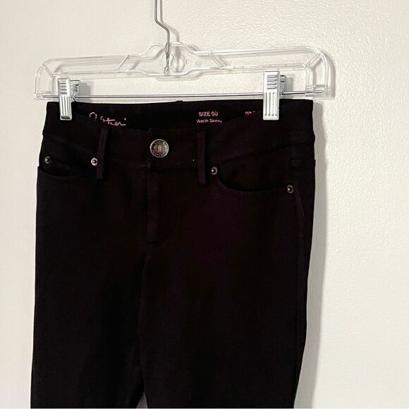 Lilly Pulitzer Black Worth Skinny Pants 00 Slimming - Picture 3 of 9